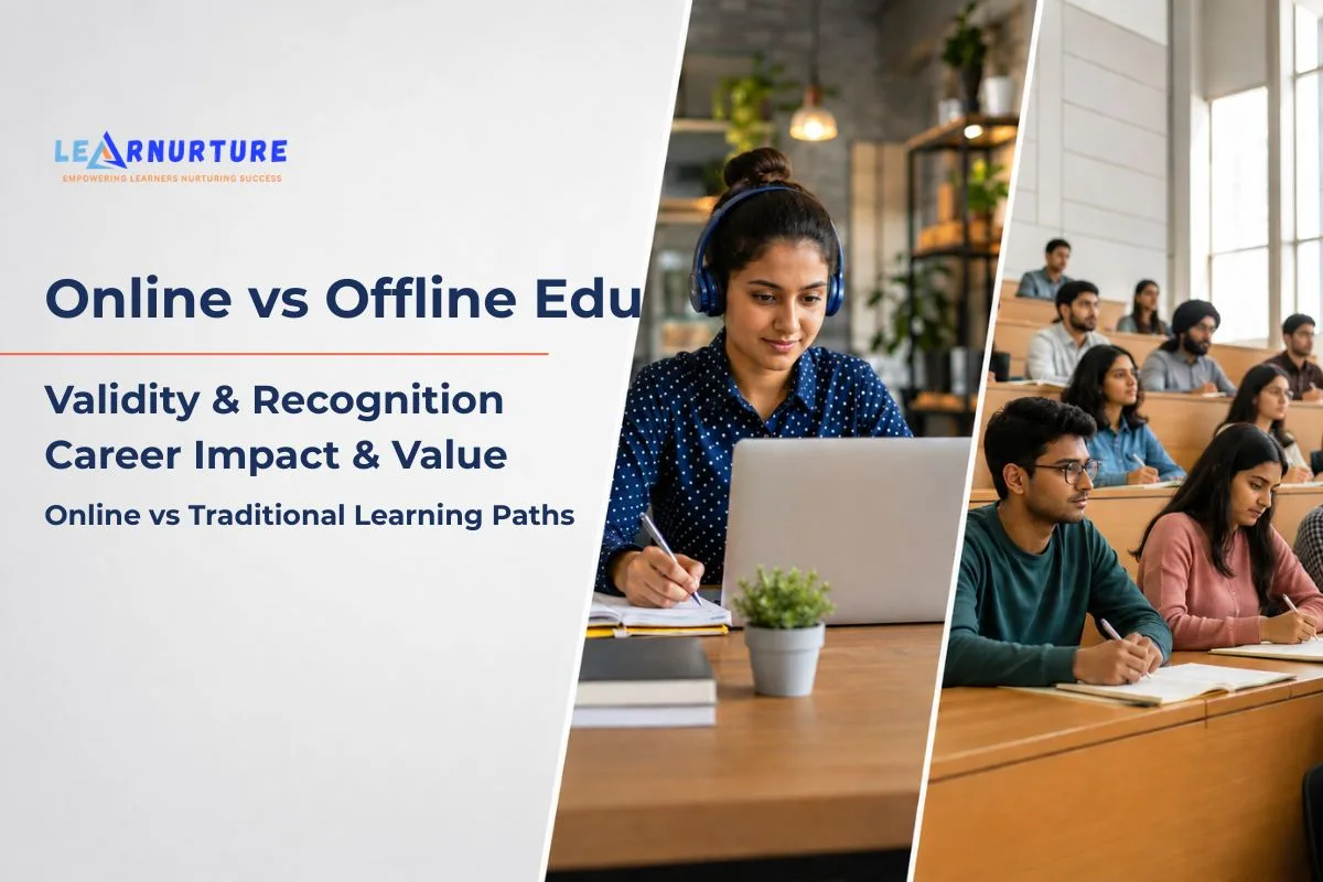 Online vs Offline Education, Validity & Recognition Career Impact & Value