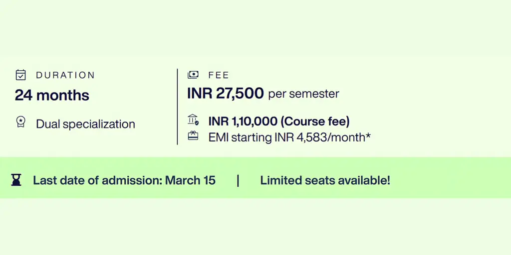 Sikkim Manipal University EMI Plans