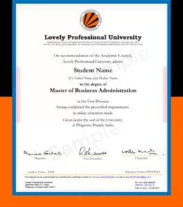 certificate-lpu-university