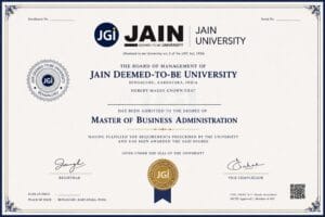 Recognized Degree Certificate