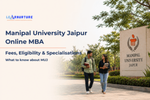 Manipal University Jaipur Online MBA campus and program overview