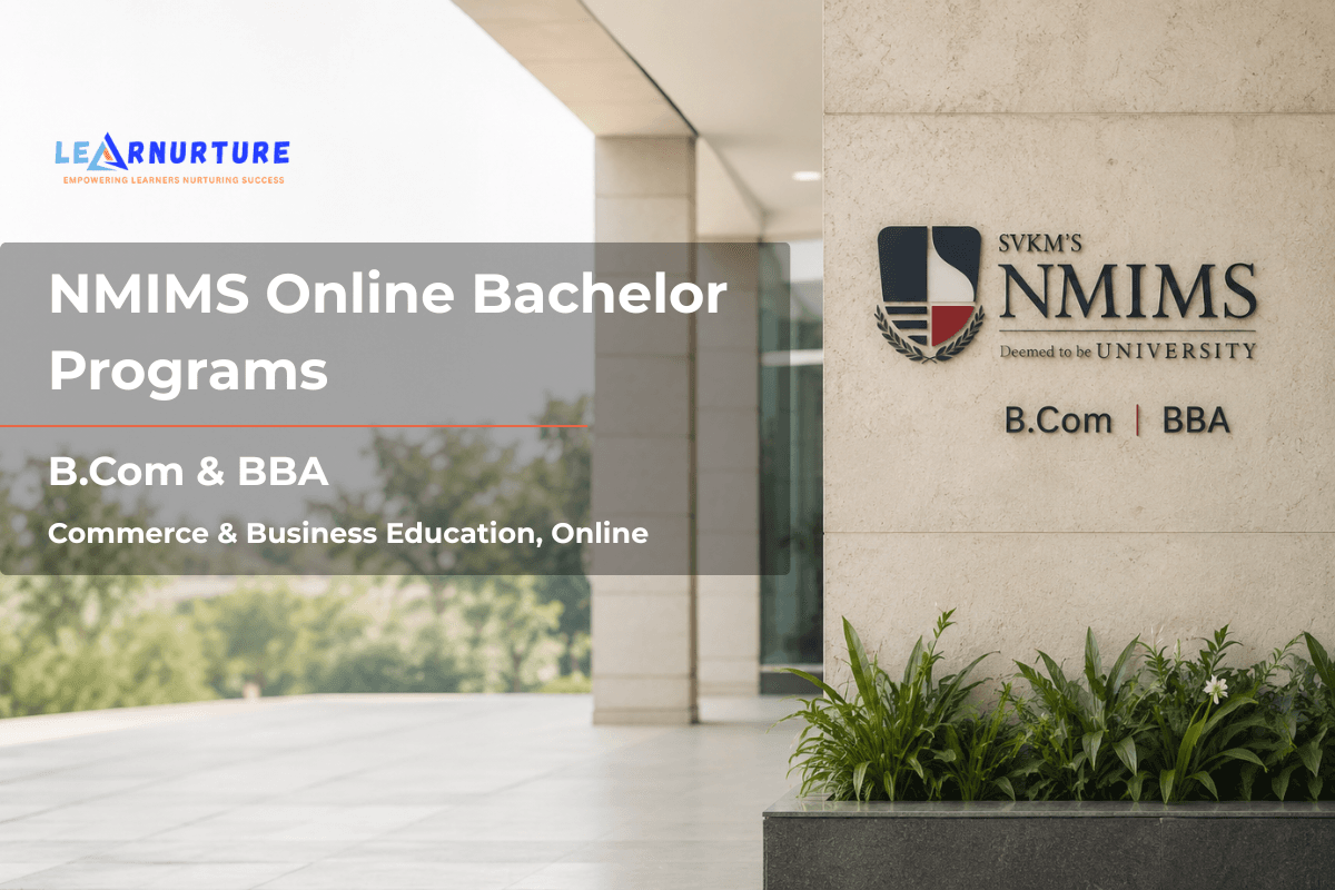 NMIMS Online Bachelor Programs B.Com and BBA