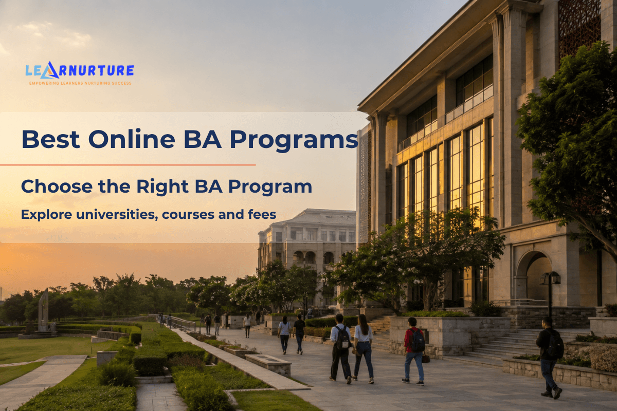 Best online BA programs in India
