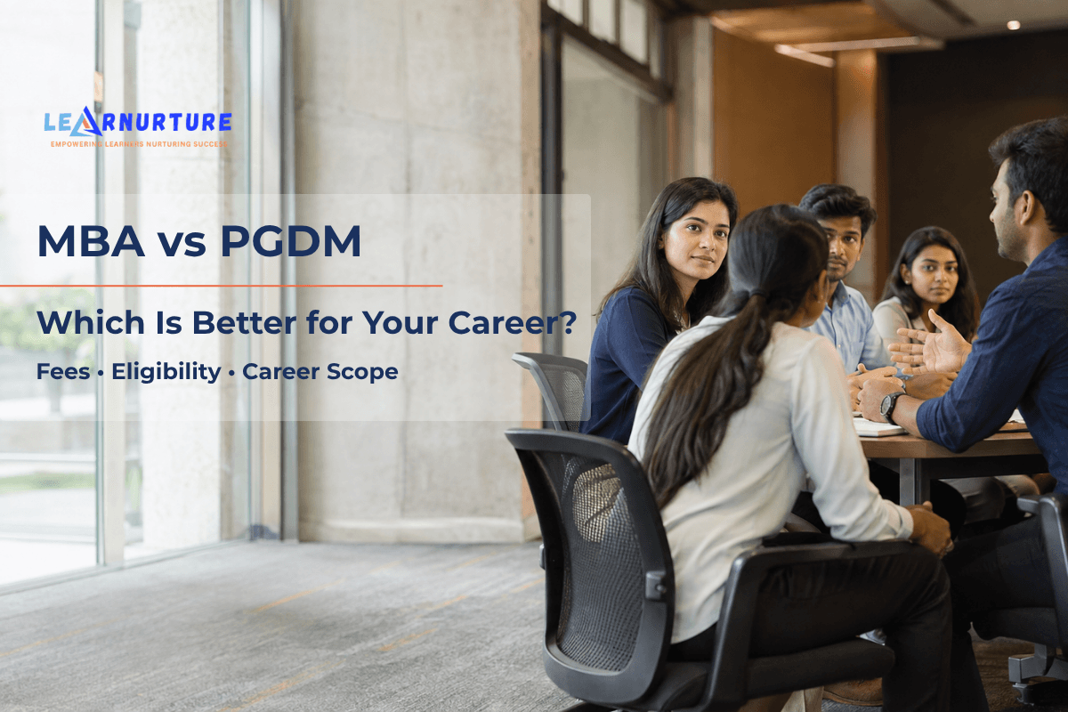 MBA vs PGDM comparison for career