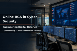 Online BCA in Cyber Security and related technology specializations