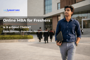 Young graduate considering an online MBA after graduation