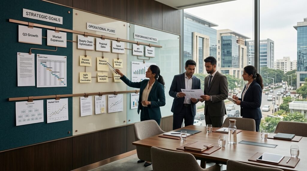 Business operations planning and strategic decision-making for a Diploma in Business Management.