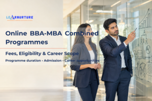 Online BBA-MBA combined programmes covering fees, eligibility and career scope in India